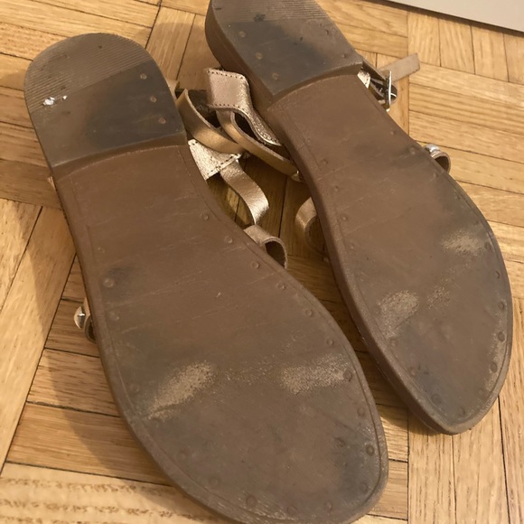 Steve Madden Studded Travel Strappy Sandal ROSE GOLD - Picture 5 of 5